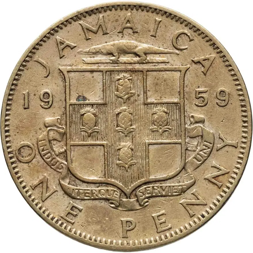 Ямайка 1 пенни (penny) 1959
