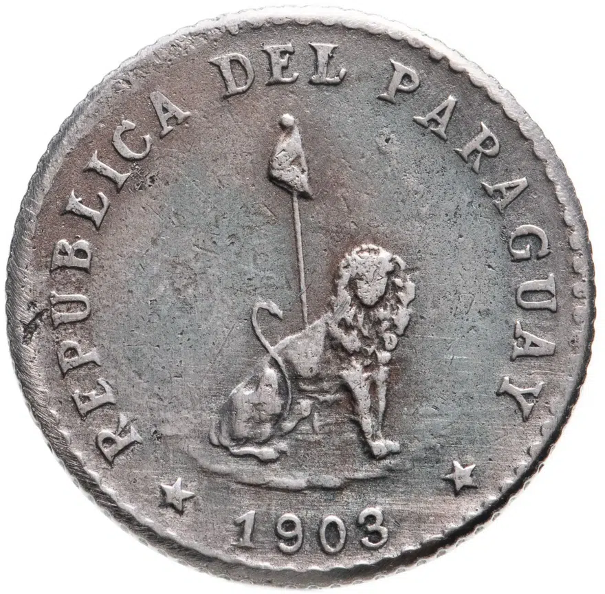 Парагвай 10 сентаво (centavos) 1903