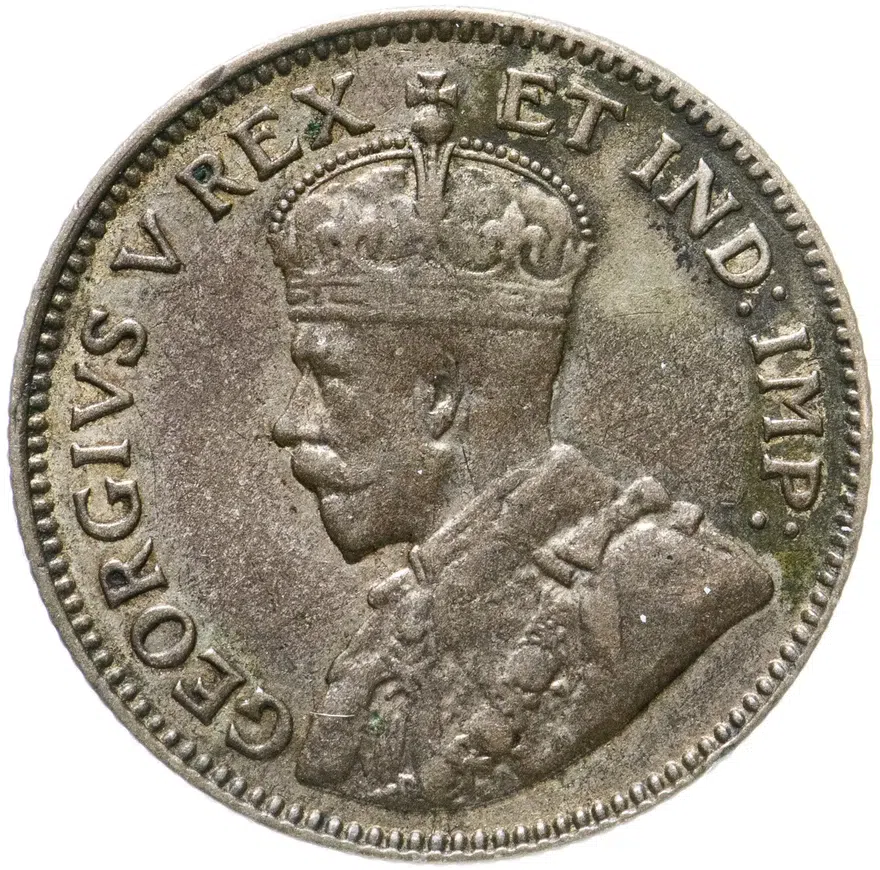 Британская Восточная Африка 50 центов (cents) 1922, реверс