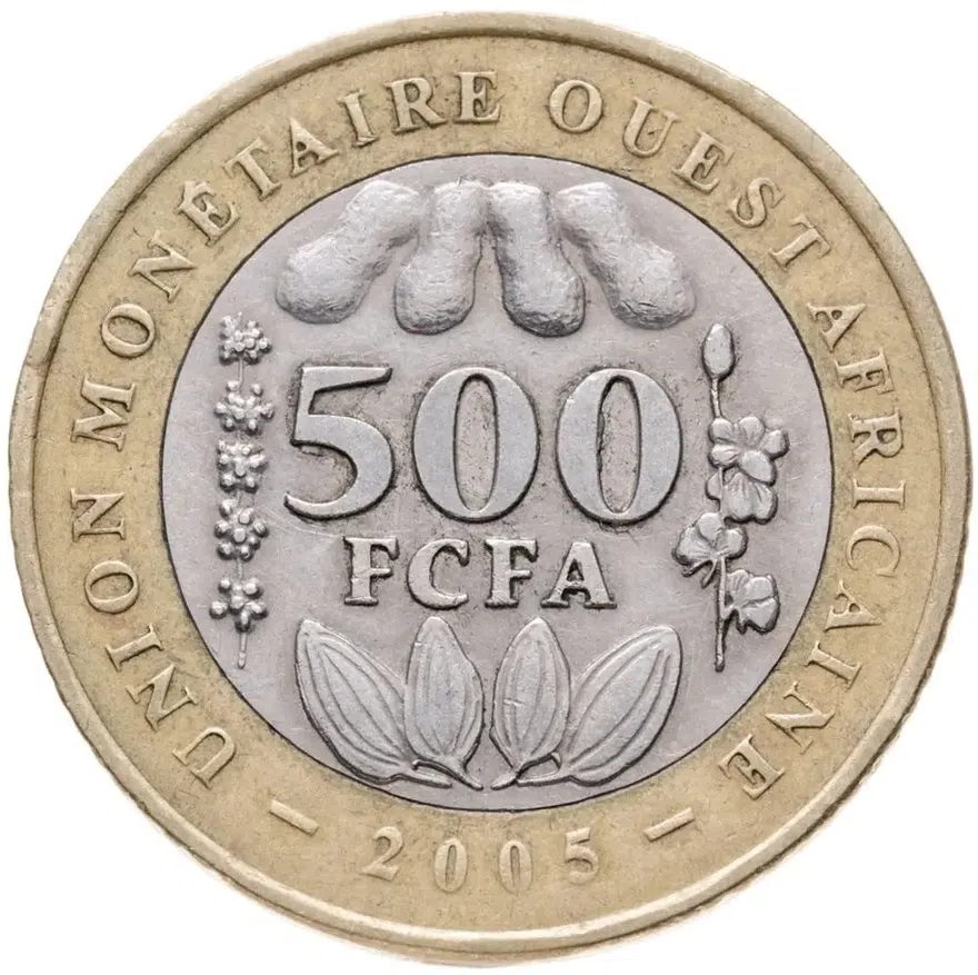 Западная Африка (BCEAO) 500 франков (francs) 2005