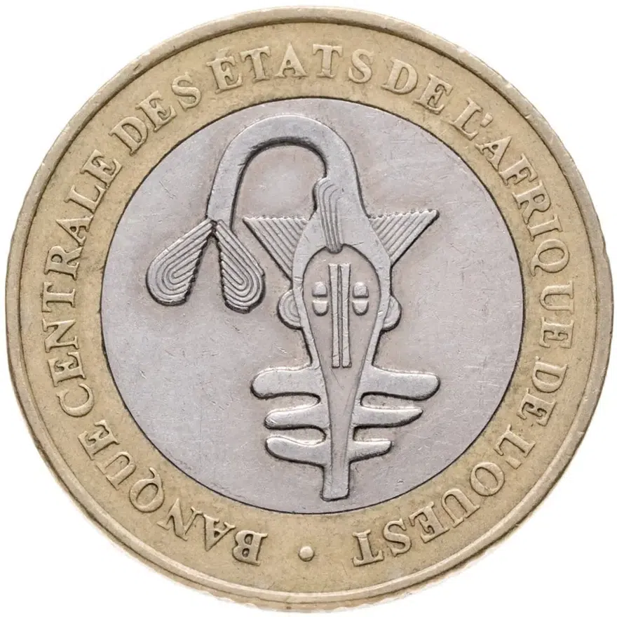 Западная Африка (BCEAO) 500 франков (francs) 2005, реверс