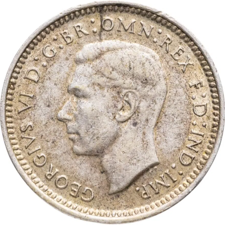 Австралия 3 пенса (pence) 1942 S знак монетного двора: "S" - Сан-Франциско, реверс