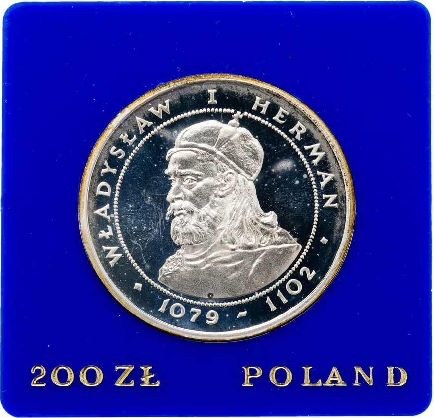 Польша 200 злотых (zlotych) 1981 года "Польские правители - Князь Владислав I Герман", реверс