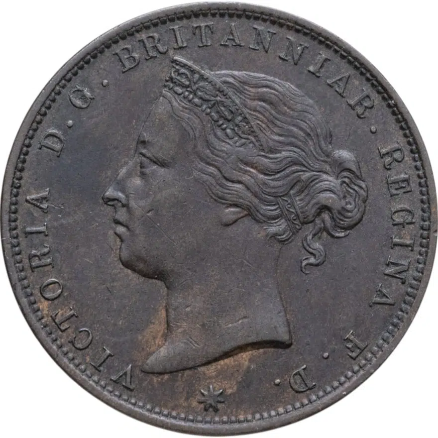 Джерси 1/24 шиллинга (shilling) 1888, реверс