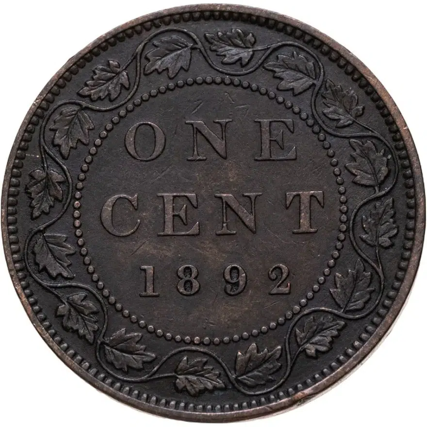 Канада 1 цент (cent) 1892