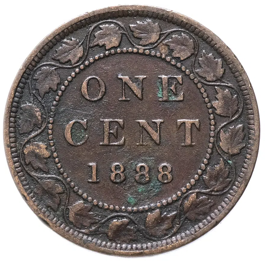 Канада 1 цент (cent) 1898, реверс