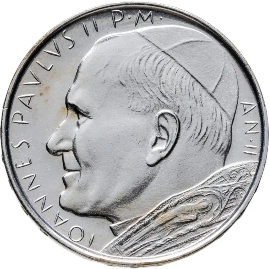 Ватикан 500 лир (lire) 1980