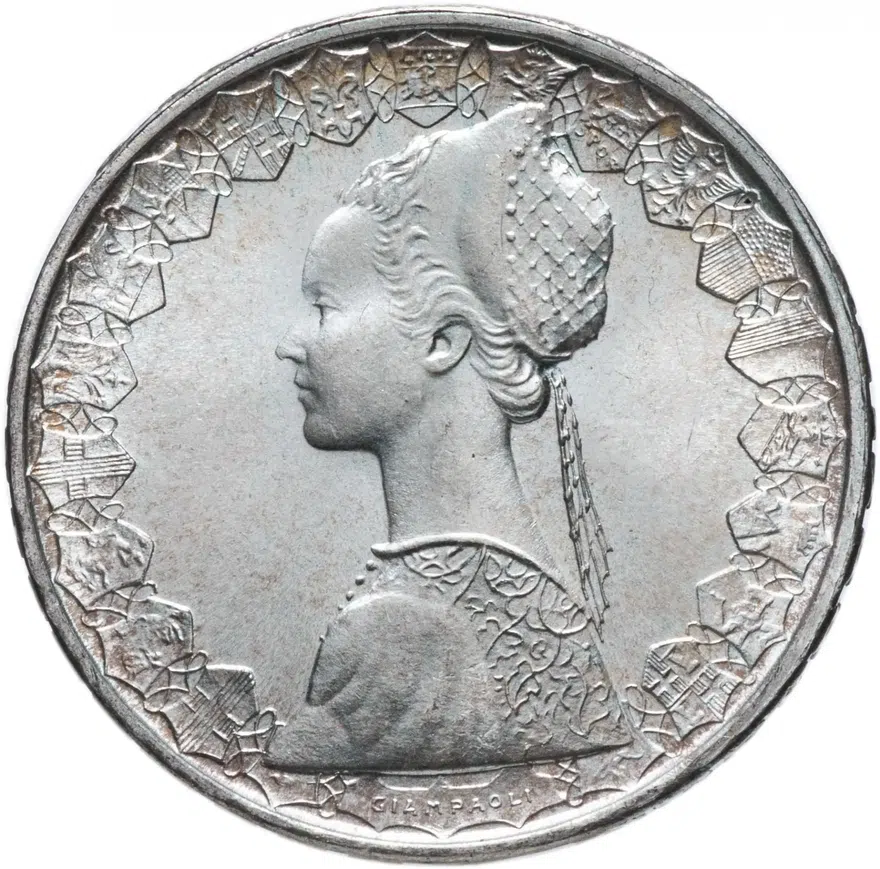 Италия 500 лир 1970