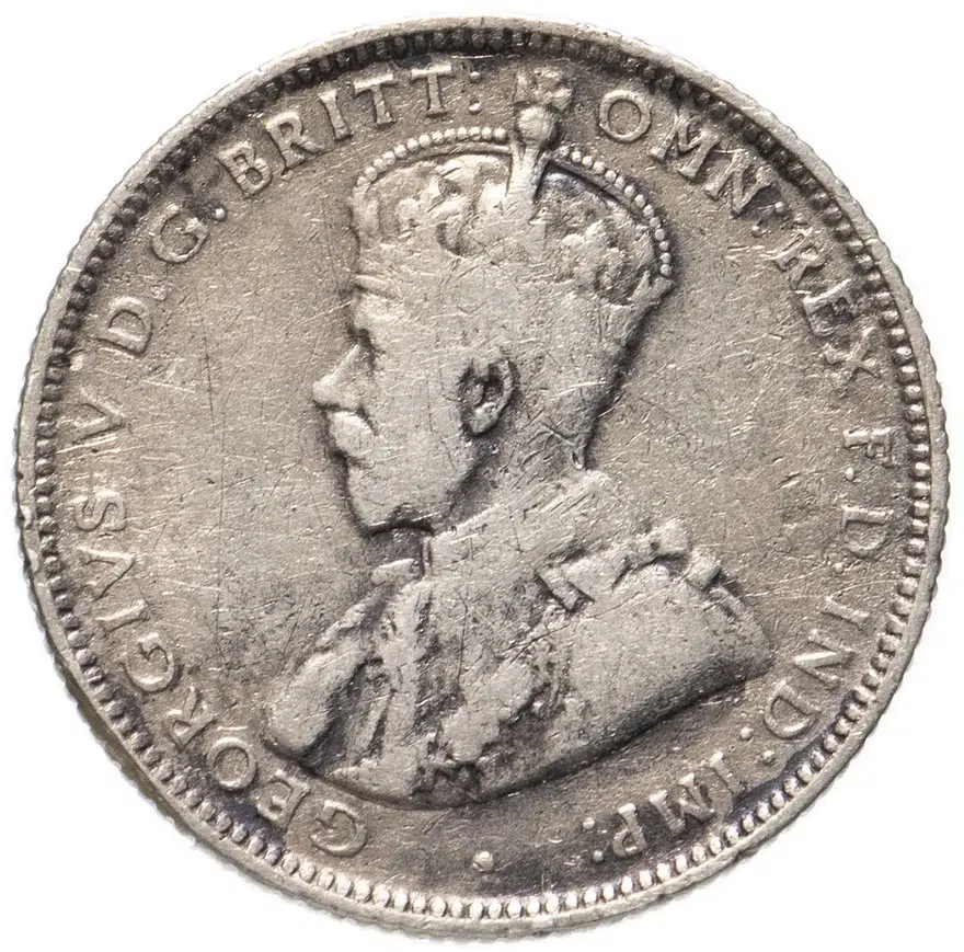 Британская Западная Африка 1 шиллинг (shilling) 1913, реверс