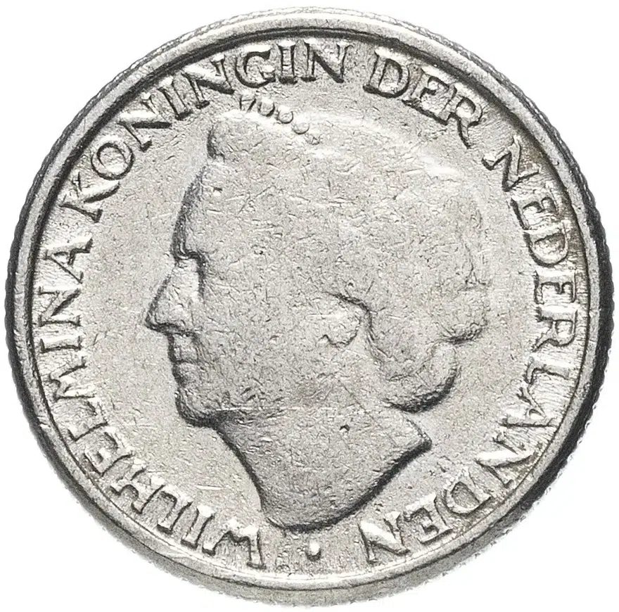 Нидерланды 10 центов (cents) 1948, реверс