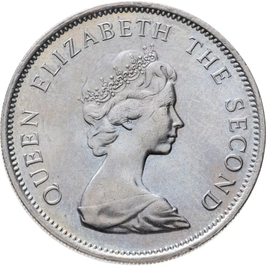Тувалу 20 центов (cents) 1985, реверс