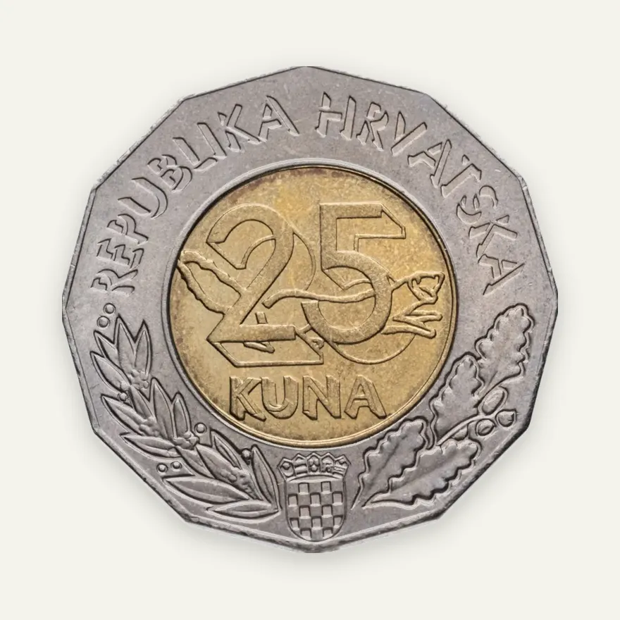 Хорватия 25 кун (kuna) 1998  Лиссабон ЭКСПО, 1998, реверс