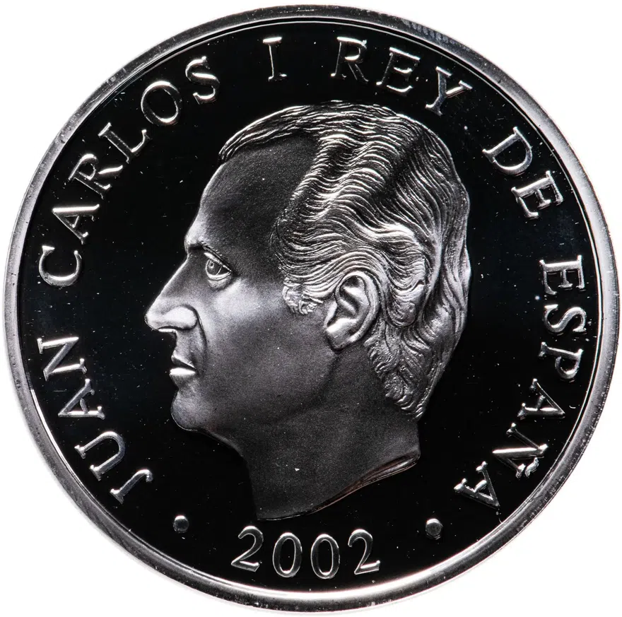 Испания 10 евро (euro) 2002   Председательство Испании в Европейском Союзе, реверс