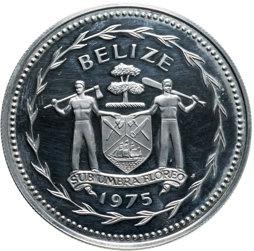 Белиз 10 долларов 1975