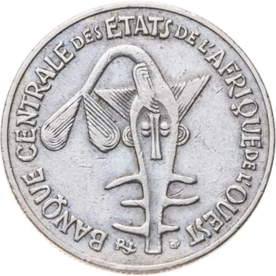 Западная Африка (BCEAO) 50 франков (francs) 1984, реверс