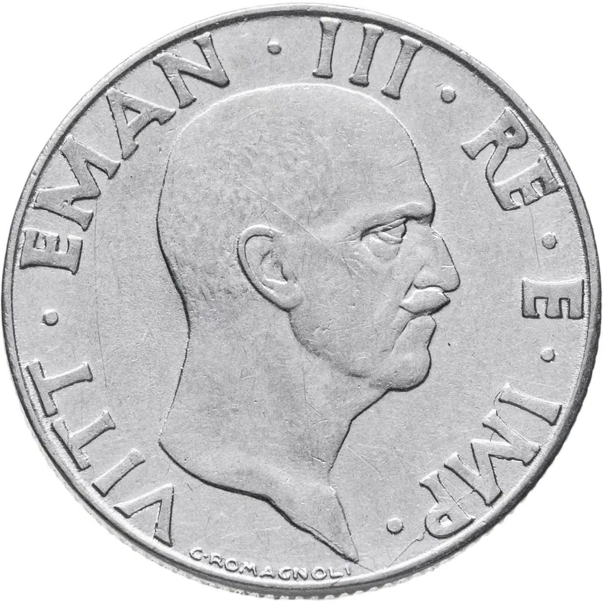 Италия 50 чентезимо (centesimi) 1941