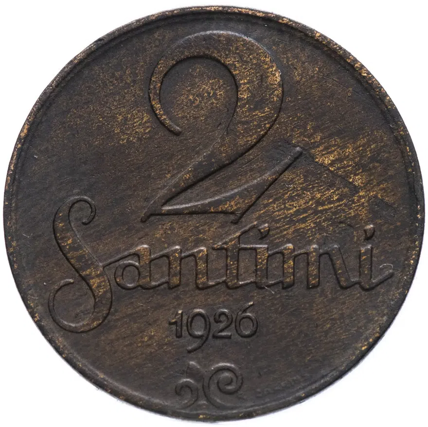 Латвия 2 сантима (santimi) 1926
