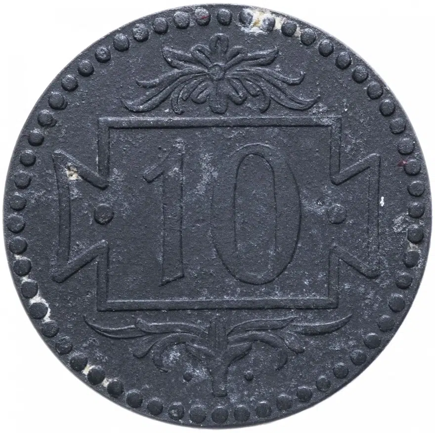Данциг 10 пфеннигов (pfennig) 1920