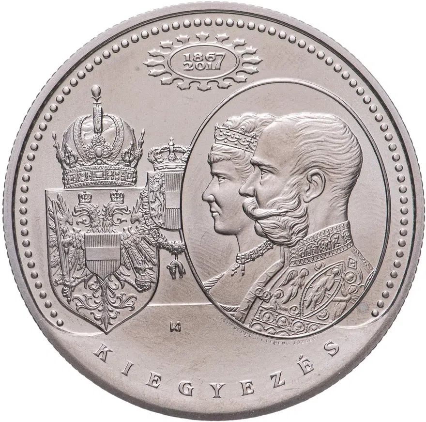 Венгрия 2000 форинтов (forint) 2017  150 лет Австро-венгерскому соглашению