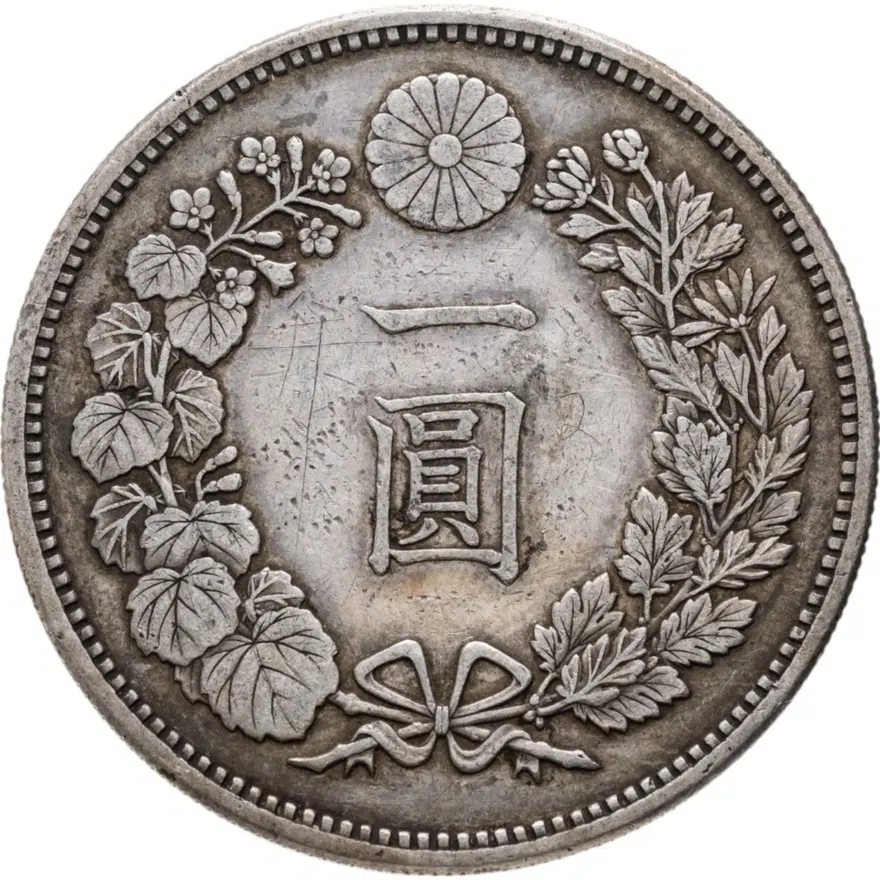 Япония 1 йена (yen) 1884