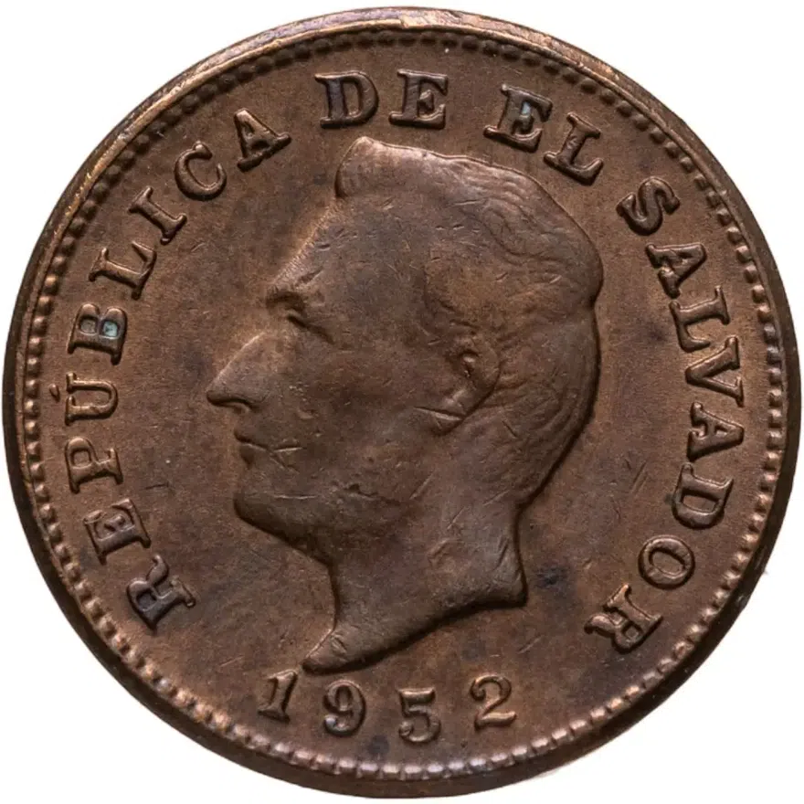 Сальвадор 1 сентаво (centavo) 1952