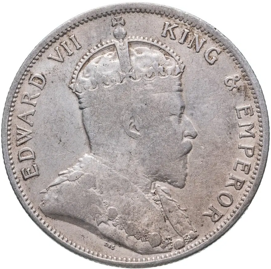 Стрейтс Сетлментс 50 центов (cents) 1903