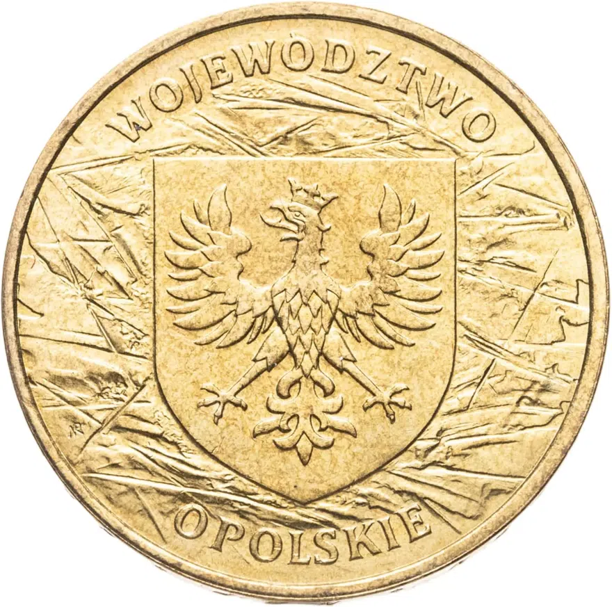 Польша 2 злотых (zlote) 2004  Регионы Польши - Опольское воеводство, аверс