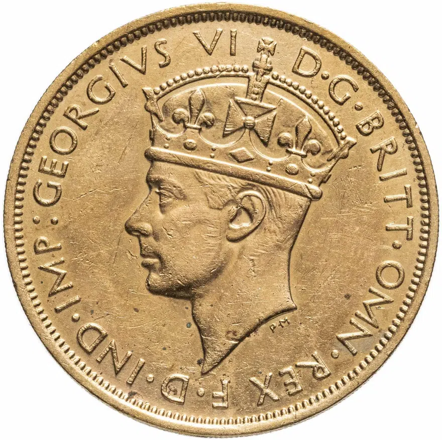 Британская Западная Африка 2 шиллинга (shillings) 1942 KN, реверс