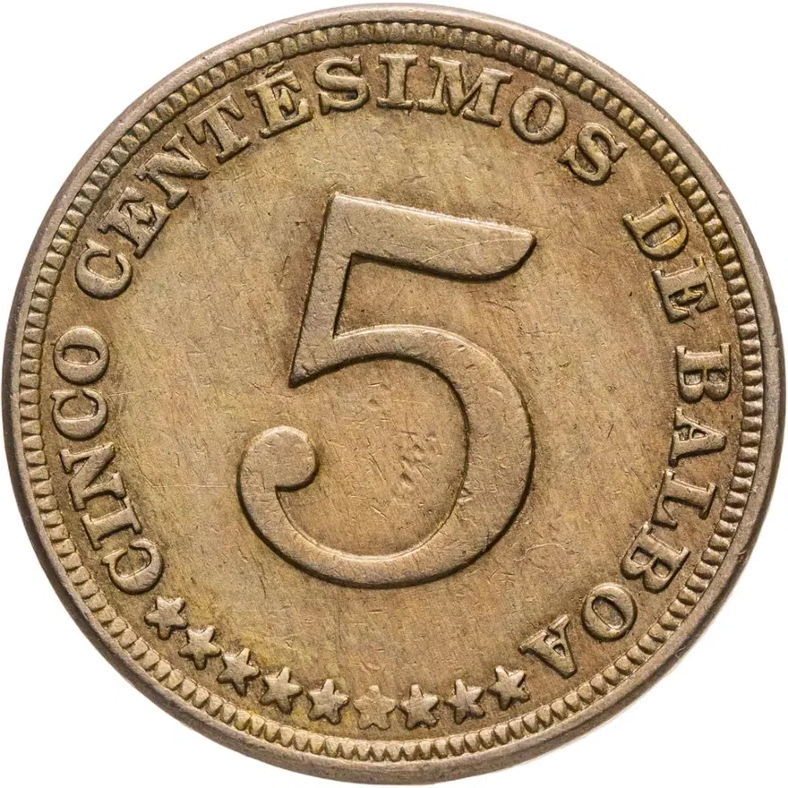 Панама 5 сентесимо (centesimos) 1929