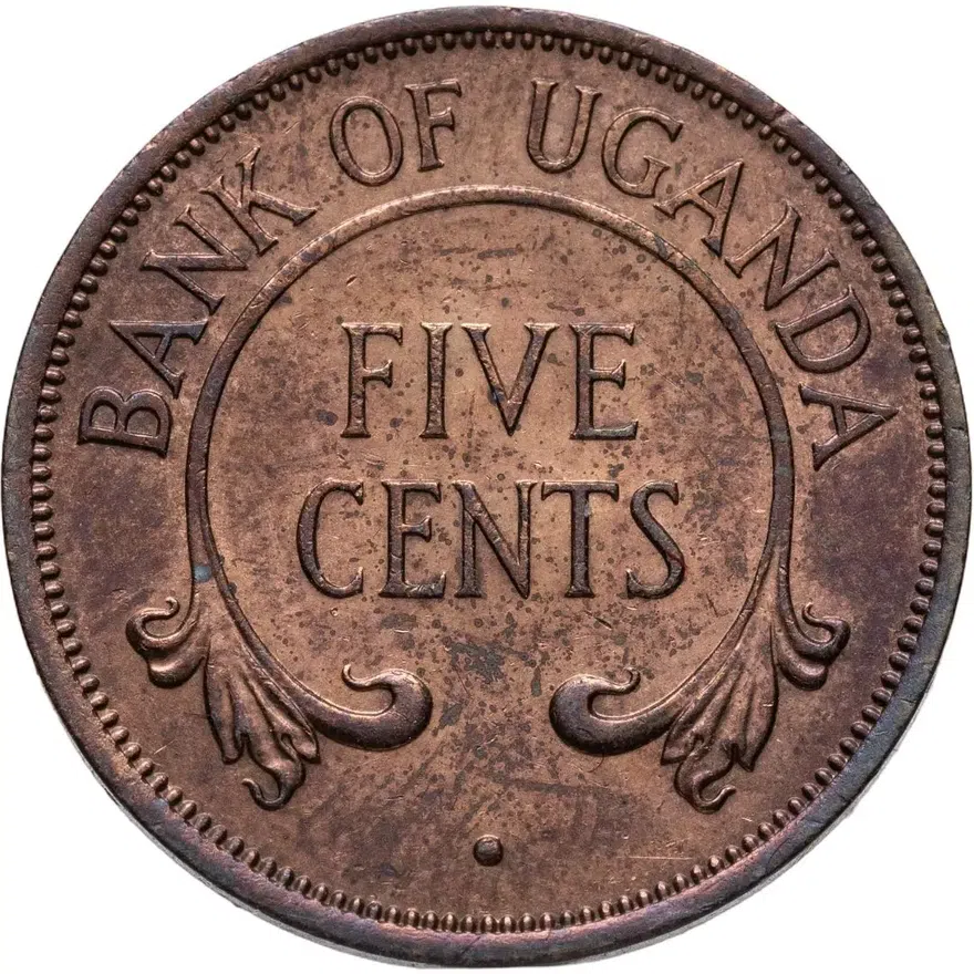 Уганда 5 центов (cents) 1974