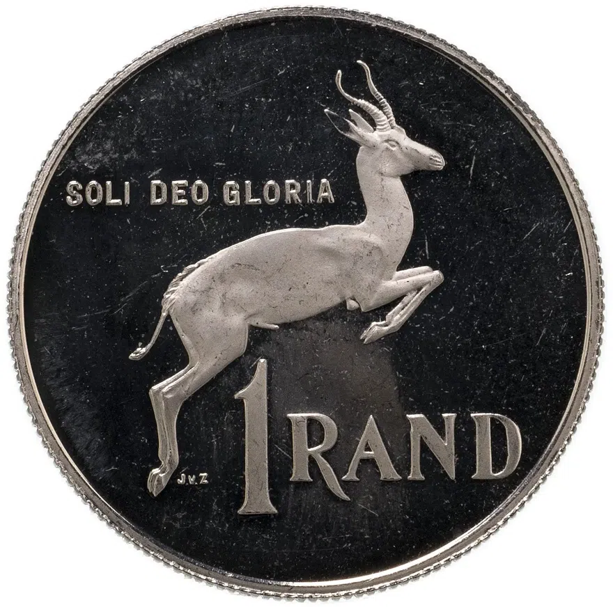 ЮАР 1 ранд (рэнд, rand) 1986