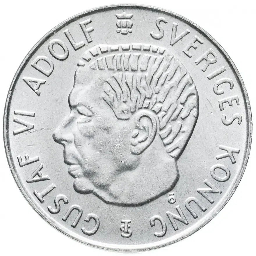 Швеция 5 крон 1954