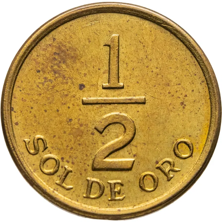 Перу 1/2 соля (sol) 1976