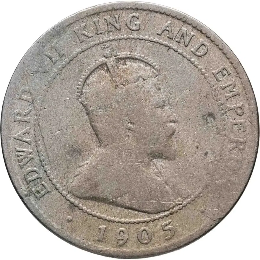 Ямайка 1 пенни (penny) 1905