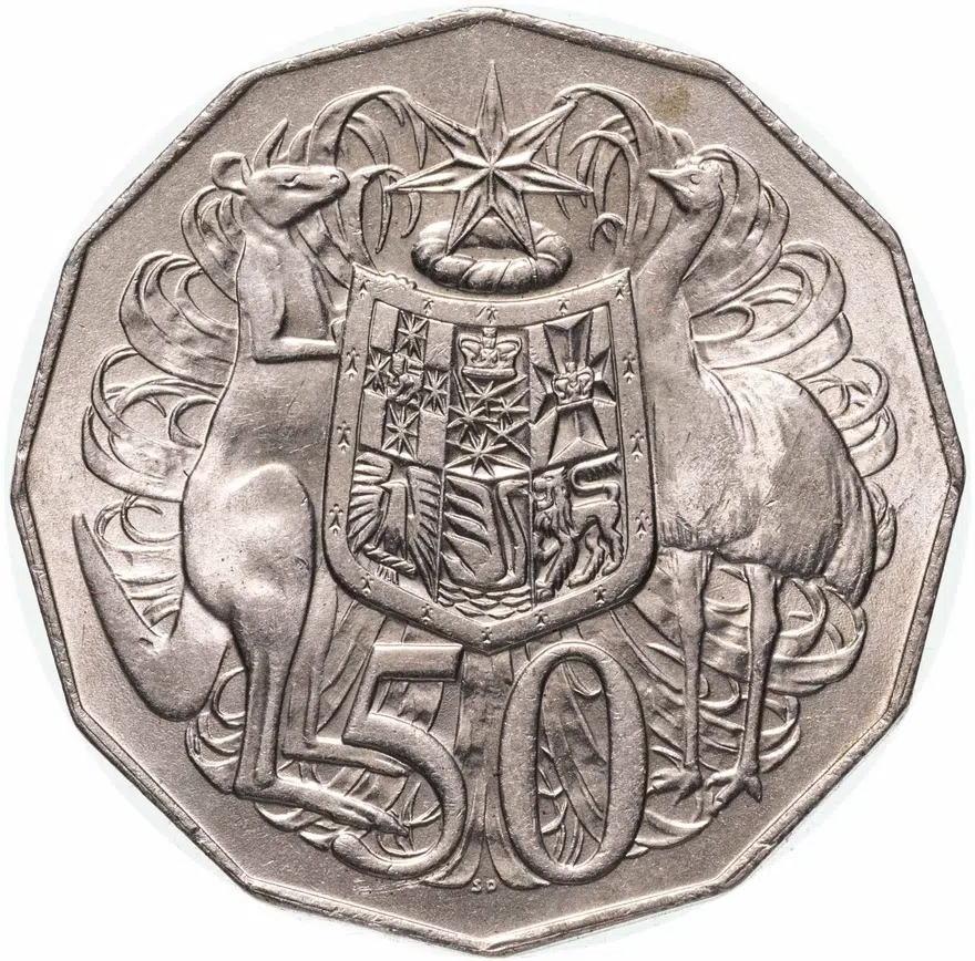 Австралия 50 центов (cents) 1978