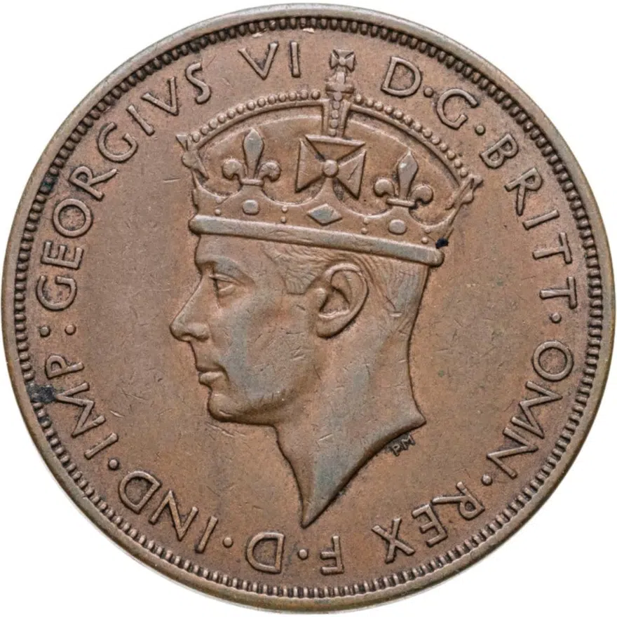 Джерси 1/12 шиллинга (shilling) 1937, реверс