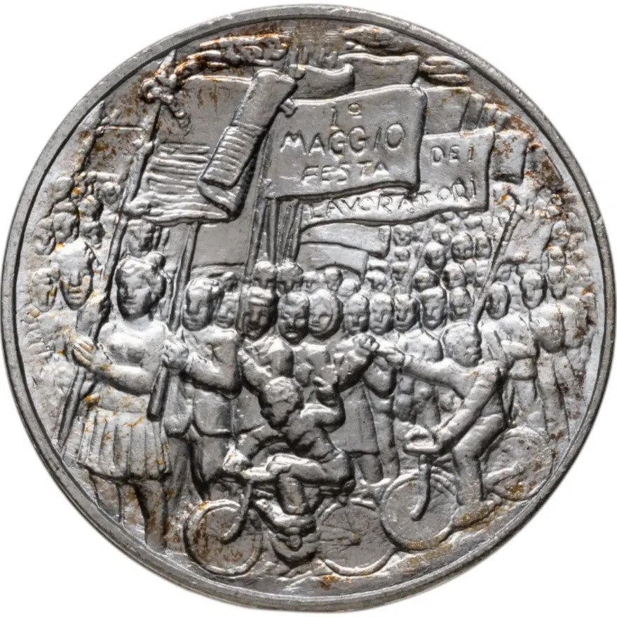 Сан-Марино 500 лир (lire) 1978  Работа, реверс