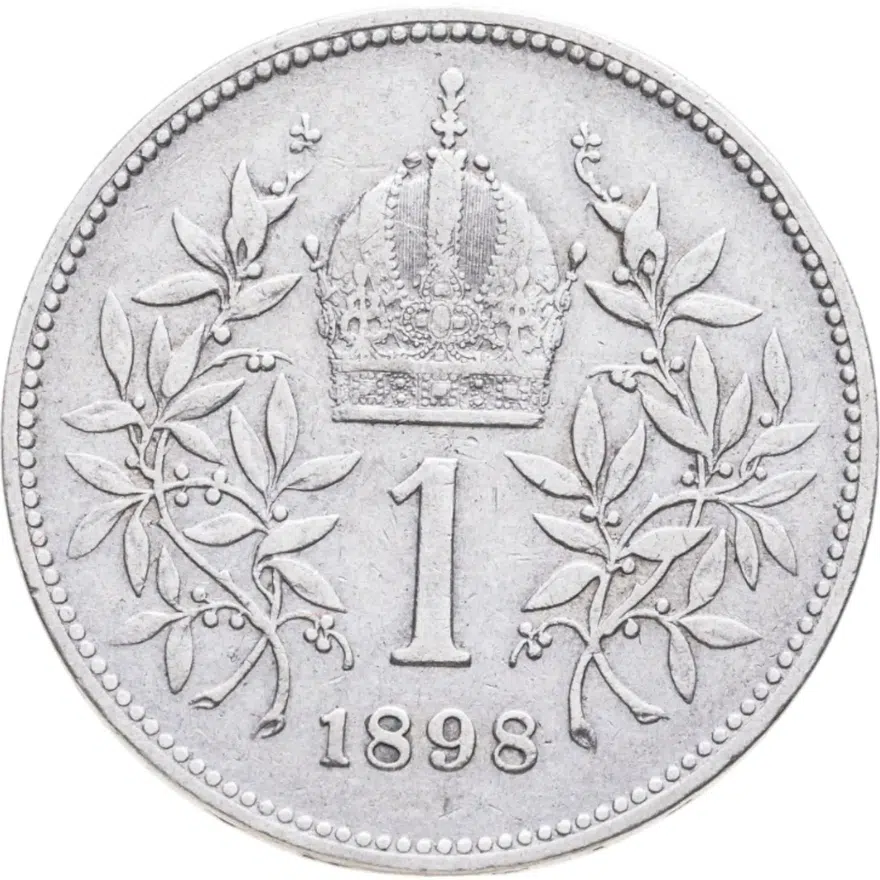 Австрия 1 крона (crown) 1898