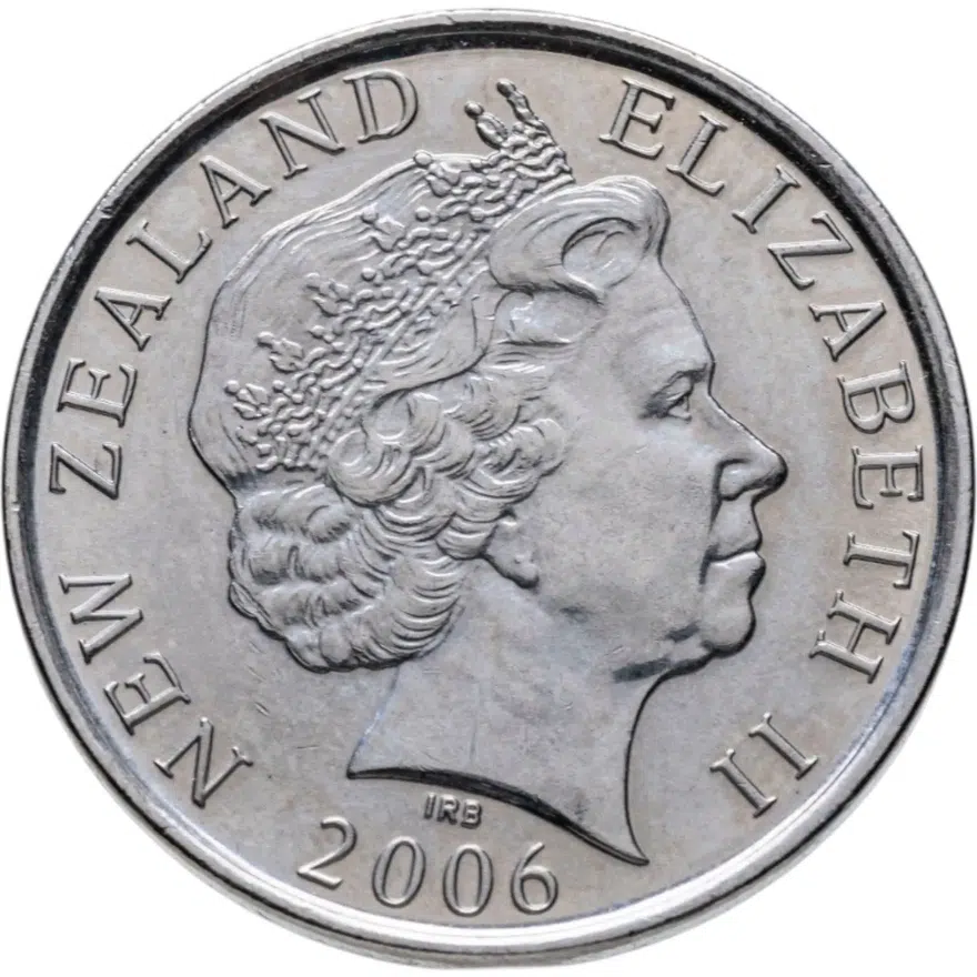 Новая Зеландия 50 центов (cents) 2006, реверс