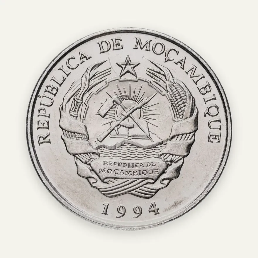 Мозамбик 1000 метикалов (meticais) 1994, реверс