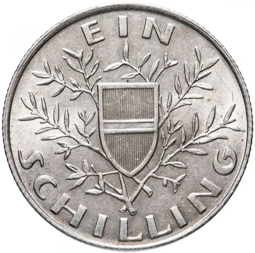 Австрия 1 шиллинг (shilling) 1924, реверс