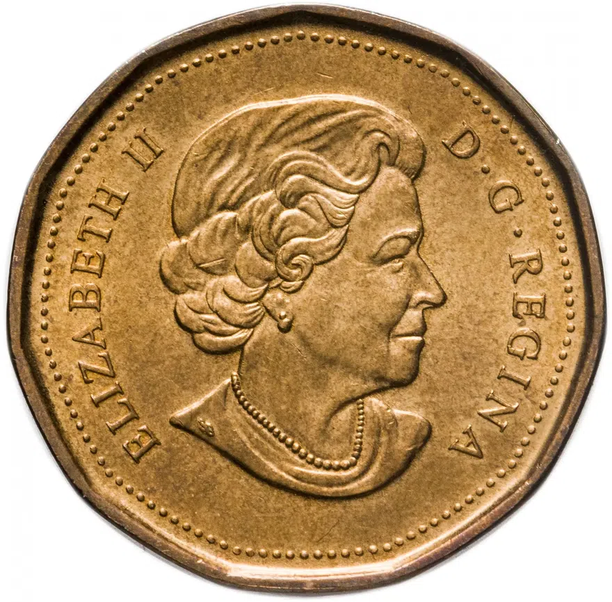 Канада 1 доллар (dollar) 2010   100 лет королевскому флоту Канады, реверс