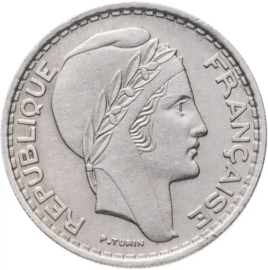 Алжир 50 франков (francs) 1949, реверс