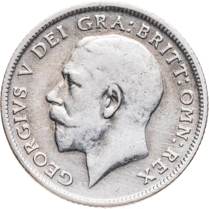 Великобритания 6 пенсов (pence) 1912, реверс
