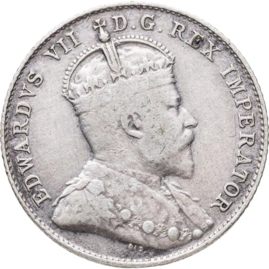 Канада 10 центов (cents) 1905, реверс