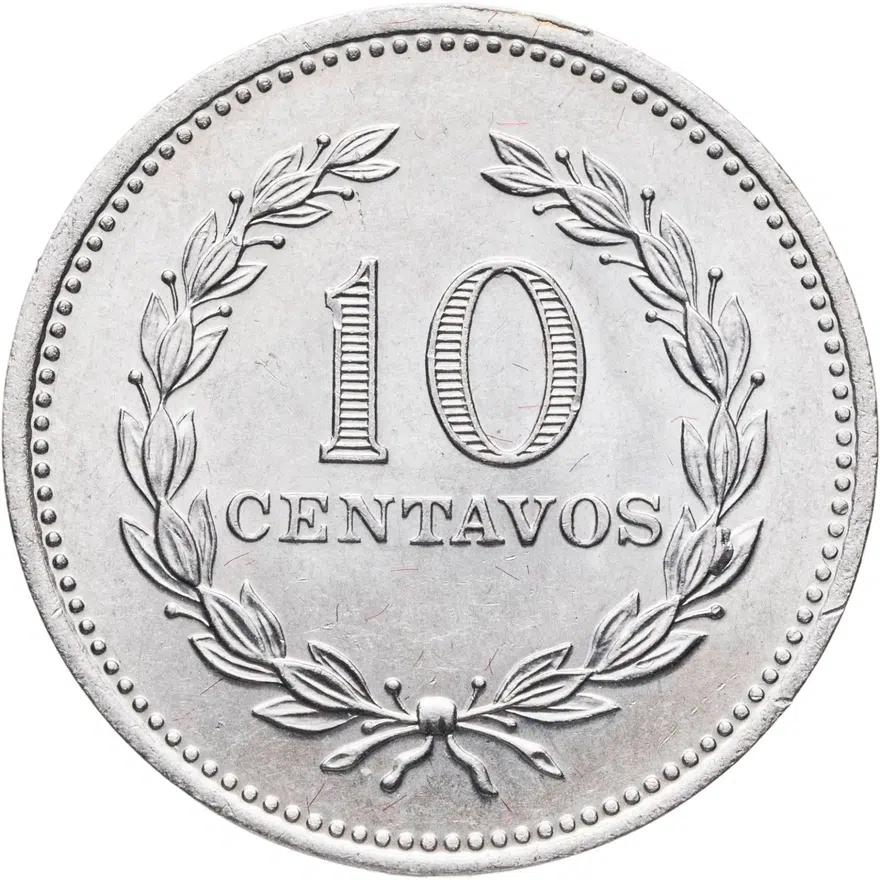 Сальвадор 10 сентаво (centavos) 1975
