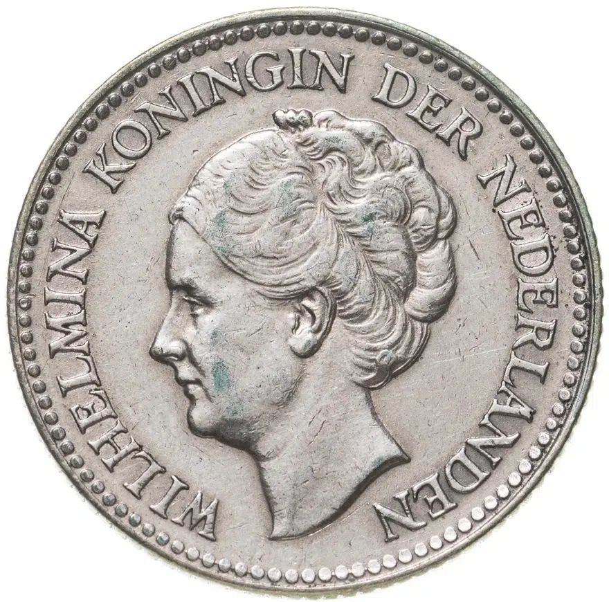 Нидерланды 1/2 гульдена (gulden) 1929, реверс