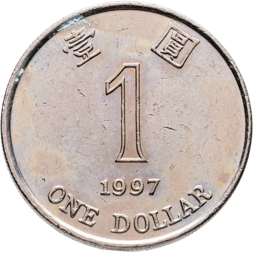 Гонконг 1 доллар (dollar) 1997