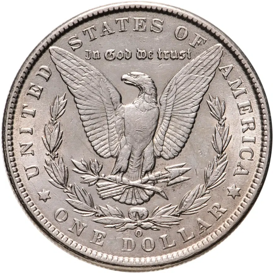 США 1 доллар 1900 "O", реверс