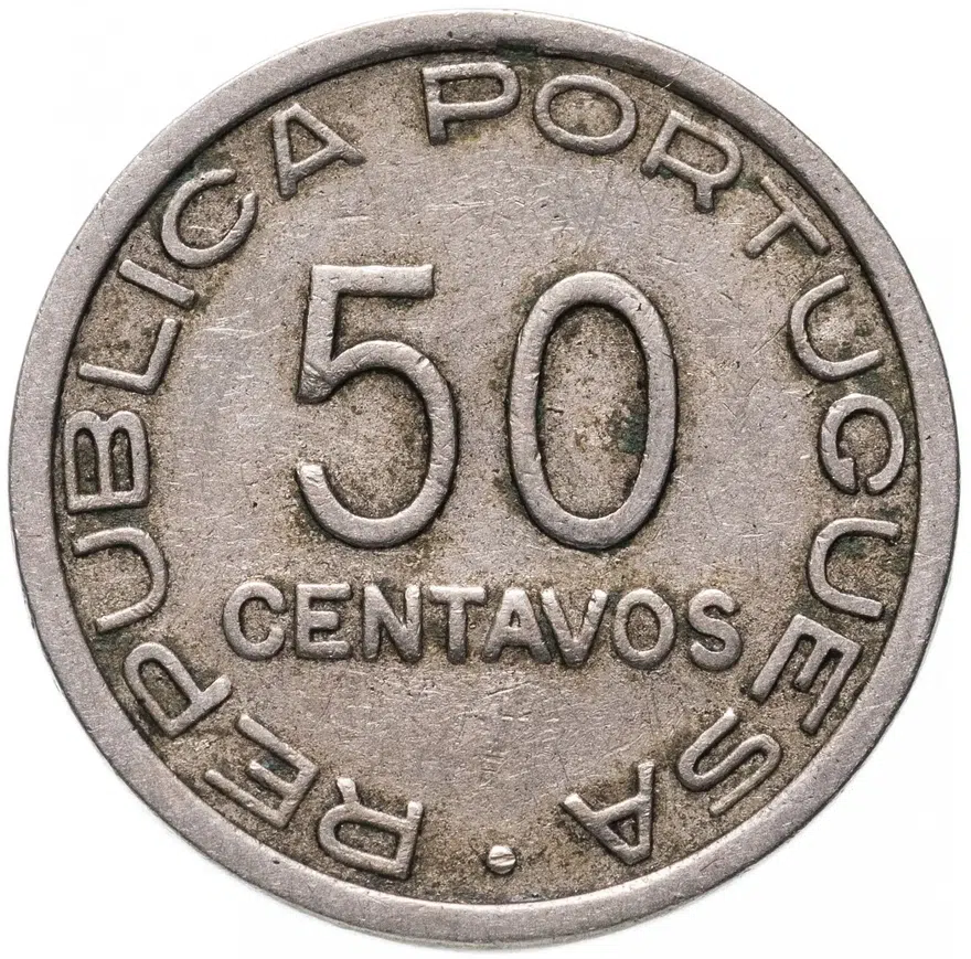 Мозамбик 50 сентаво (centavos) 1936, реверс